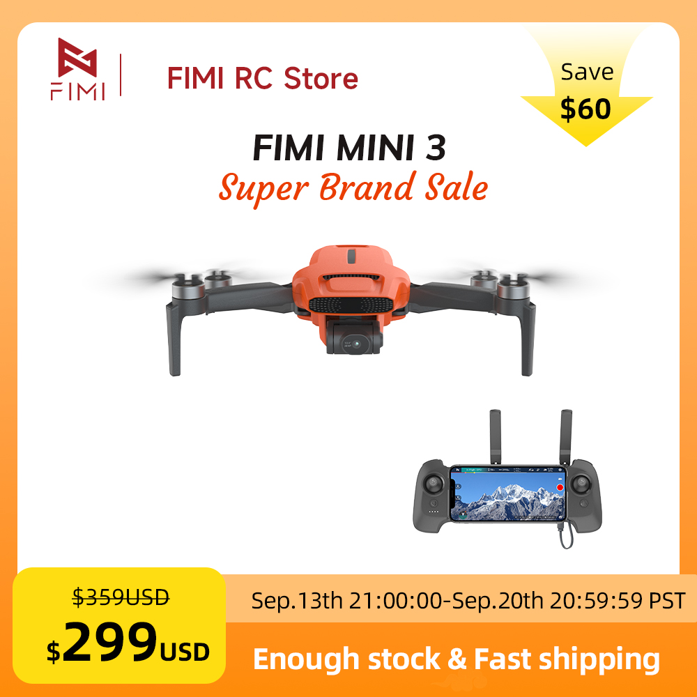 FIMI MINI 3 Camere Drone 4K 60 - Drone Mapping 评论和价格