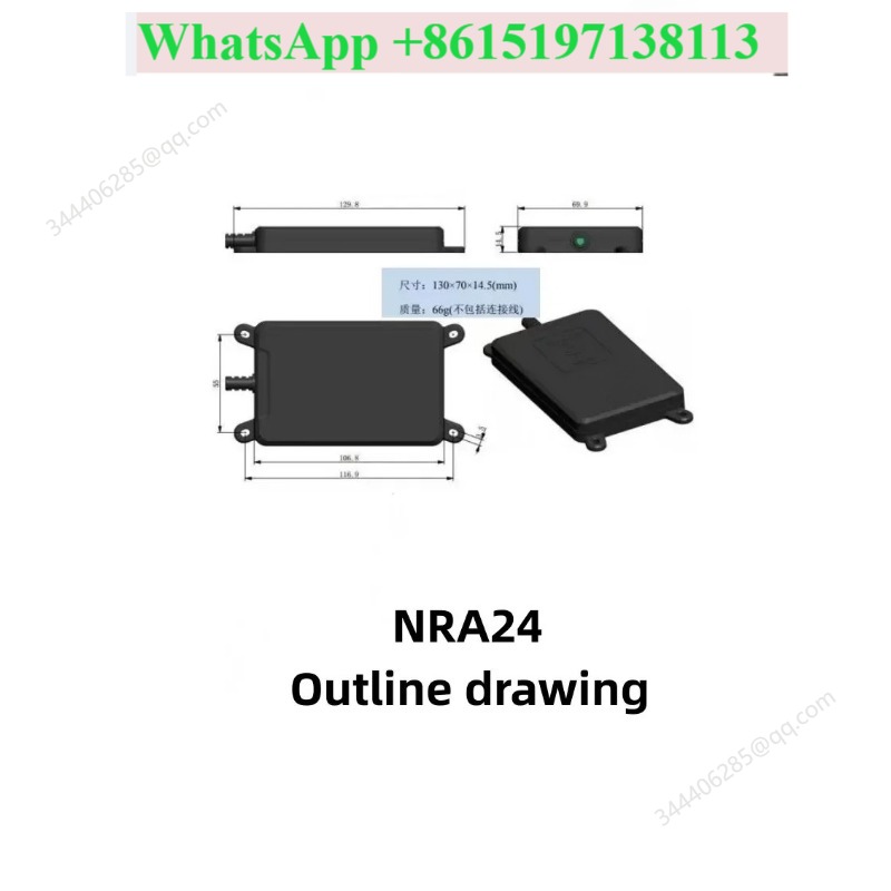 NRA24 200m 24GHz UAV drone alt - Drone Lidar 评论和价格